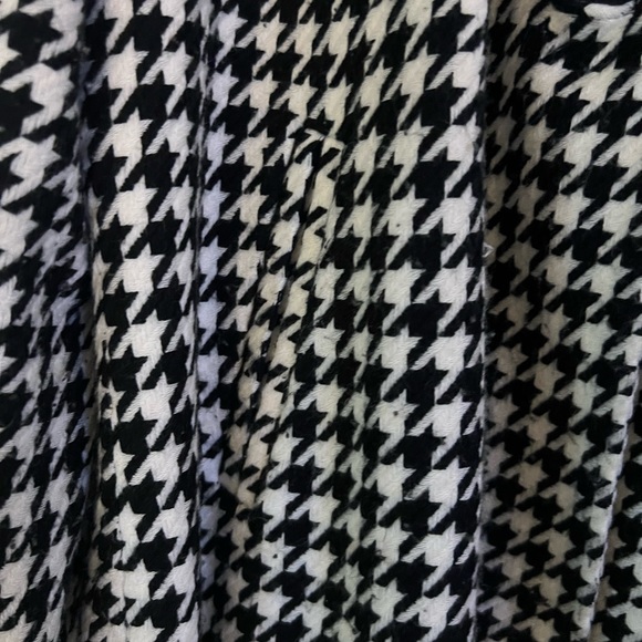 Massimo short swing jacket, black & white Houndstooth pattern, Sz 16W/18W - Picture 13 of 14